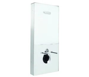 Oli Qr-Inox Button Wall Hang White 
