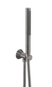 Just Taps Kono Round Water Outlet Brushed Black