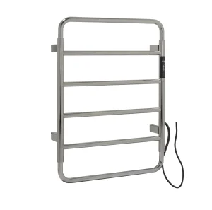 Just Taps Aero Electric Towel Radiator 640 Chrome