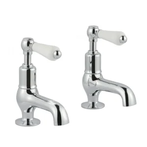 Just Taps Grosvenor Lever Cloakroom Basin Taps Chrome
