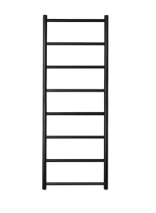 Just Taps Evo Radiator Matt Black 1200x500