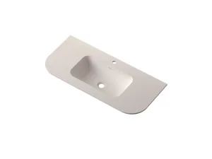 Faeber Lunar Basin 1000mm Matt White - 0th (pilot-drilled)
