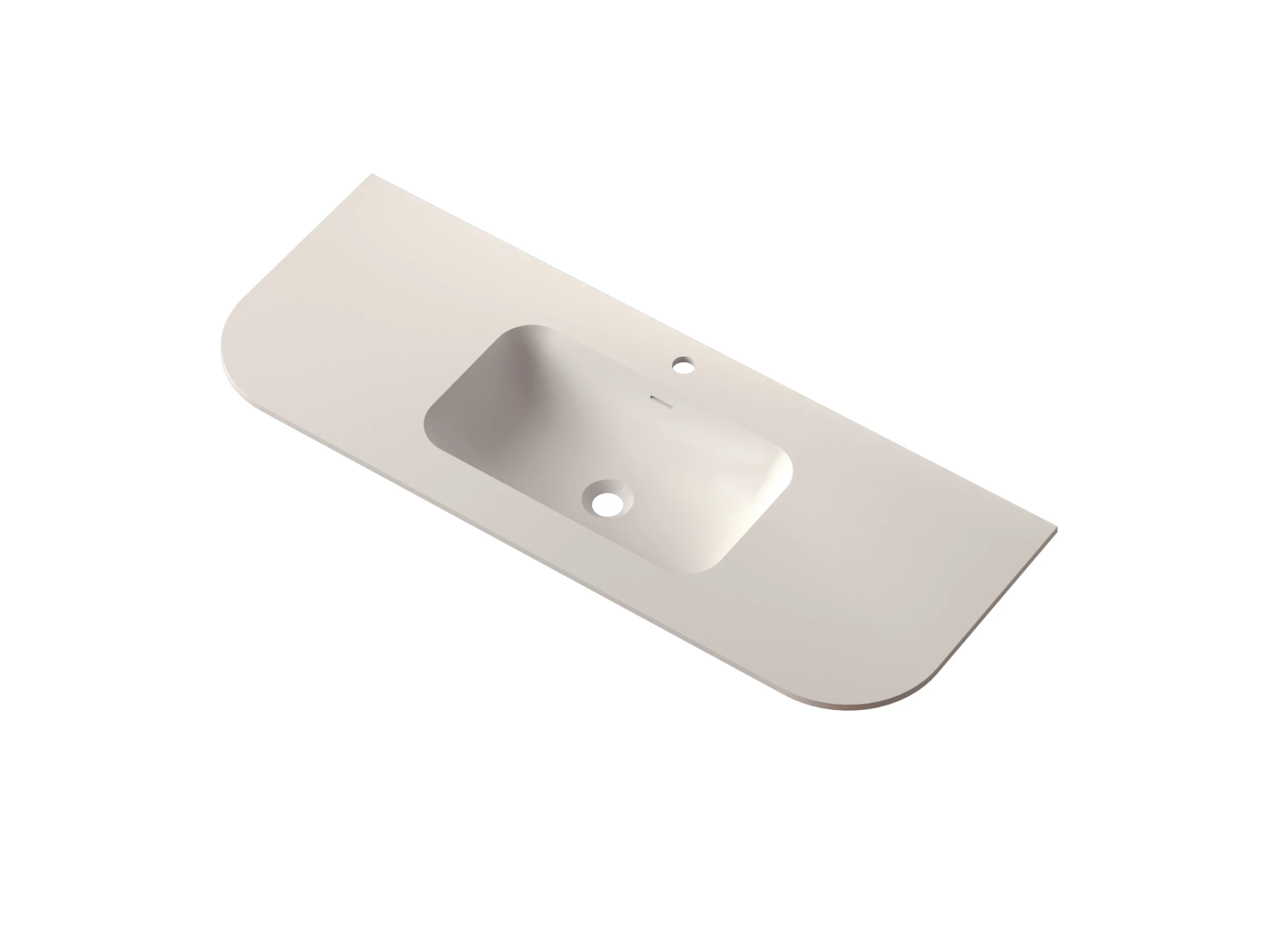 Faeber Lunar Basin 1200mm Matt White - 0th (pilot-drilled)