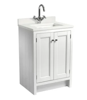 Roper Rhodes 600mm Hampton Undermount Basin Unit - White product image - Image 1