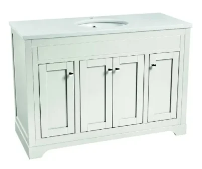 Roper Rhodes Widcombe 1200mm Flat 4 Door Unit - Canvas product image - Image 1