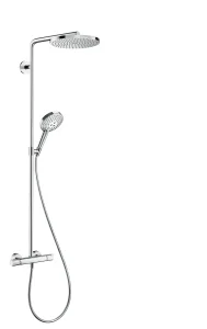 Hansgrohe Rd Select S 240 1j Powderrain Shpchrome