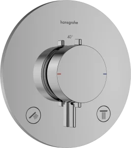 Hansgrohe Ecostat Comf.s Therm.conc.2 Outl.chr Chrome