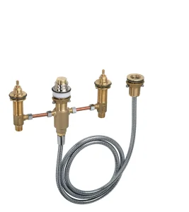 Hansgrohe 4-hole Bath Mixer Basic Set Conc.exp.