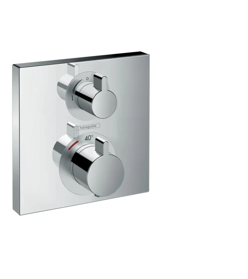 Hansgrohe Ecostat Square Term.conc.1 Function Chrome product image - Image 1