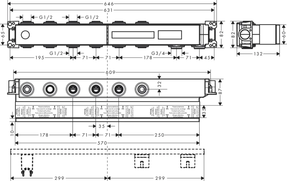 Hansgrohe Basic Set Select 4 Functions detail view - Image 2