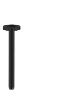 Hansgrohe Ceiling Connector S 300mm Matt Black Matt Black
