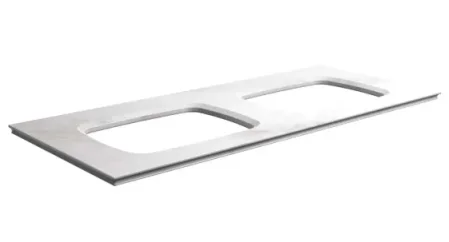 Roper Rhodes Walcot 1200 Worktop Double-bianco Marble product image - Image 1