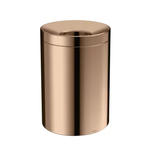Axor Universal Circular Waste Bin Brushed Red Gold