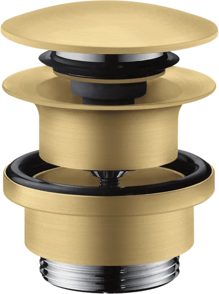 Axor Waste Set 11/4" Push-open For Basin And Bidet Mixers Brushed Gold Optic