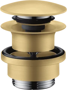 Axor Waste Set 11/4" Push-open For Basin And Bidet Mixers Brushed Gold Optic