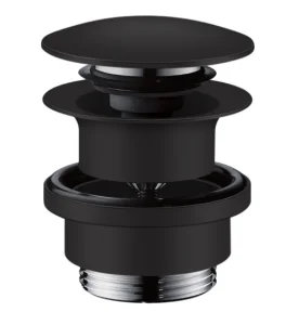 Axor Waste Set 11/4" Push-open For Basin And Bidet Mixers Matt Black