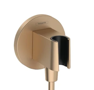 Hansgrohe Fixfit S Porter Pl Shower Holder Bbr Brushed Bronze