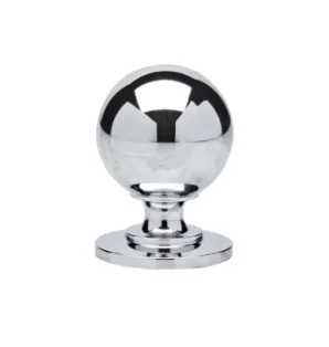 Roper Rhodes 33mm Westport Knob - Chrome product image - Image 1