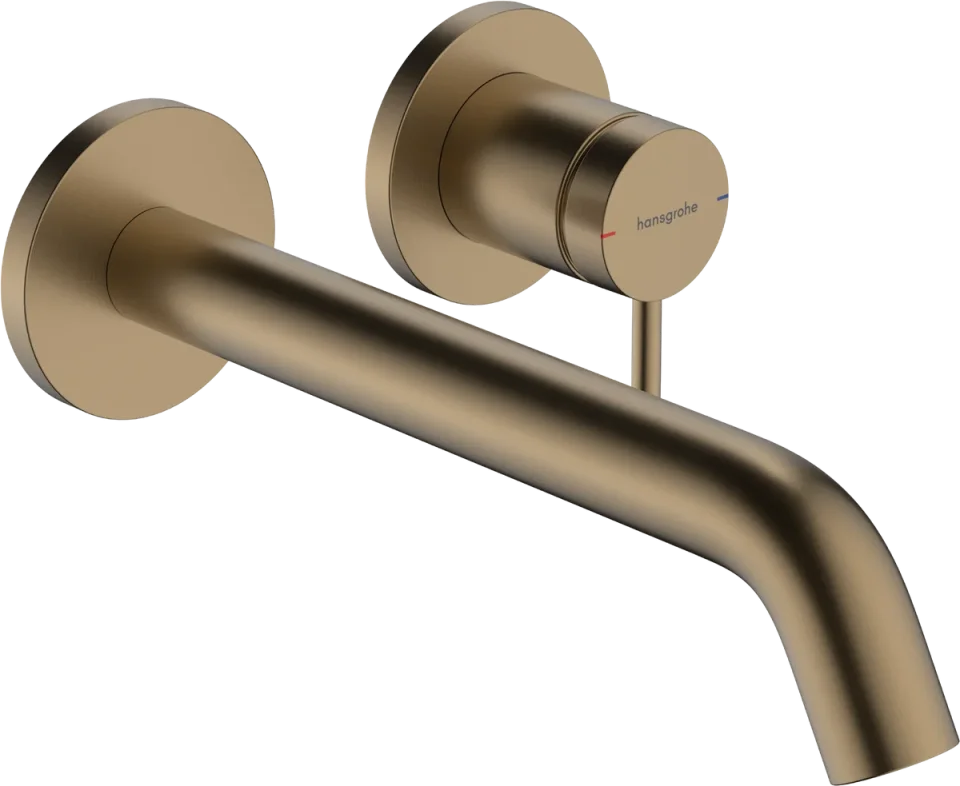 Hansgrohe Tecturis S 2h Bas.mix Conc.225mm Bbr Brushed Bronze product image - Image 1