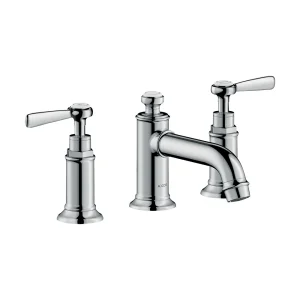 Axor Montreux 3-hole Basin Mixer 30 With Lever Handles And Pop-up Waste Chrome