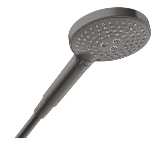 Axor Showersolutions Hand Shower 120 3jet Brushed Black Chrome product image - Image 1