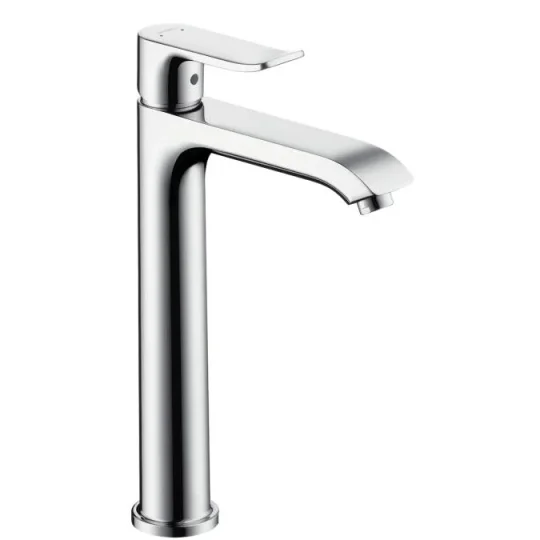 Hansgrohe Metris Basin Mix.200 Highriser Chrome detail view - Image 2