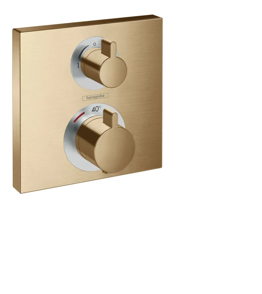 Hansgrohe Ecostat Square Th Conc.2f Bbr Brushed Bronze product image - Image 1