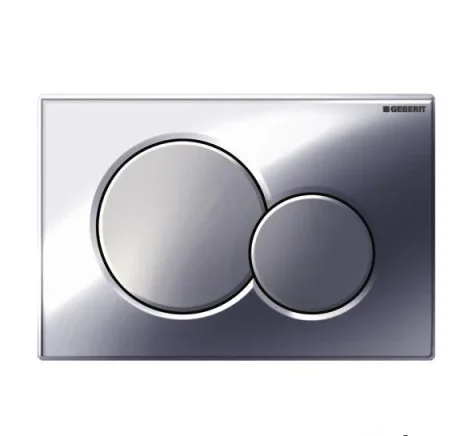 Geberit 115.770.ka.5 Sigma01 D/f Plate Gl/mt Chrm product image - Image 1