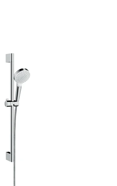 Hansgrohe Crometta 1jet 9l Unica Set 650mm Wh/c White/chrome