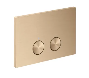 Axor Flushplate Flush Plate For Geberit Sigma Brushed Bronze