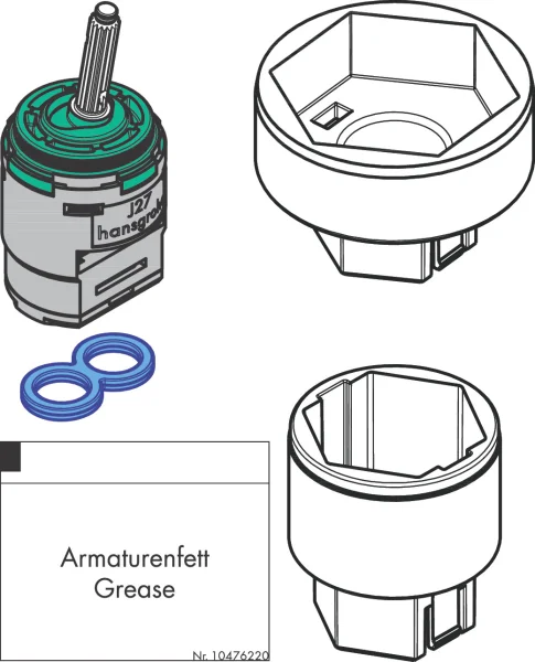 Hansgrohe Joystick Cartridge - J27