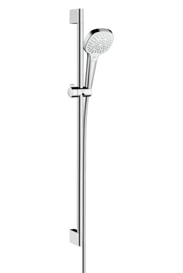Hansgrohe Xx Croma Select E Multi Unica Set 90cm White/chrome detail view - Image 2