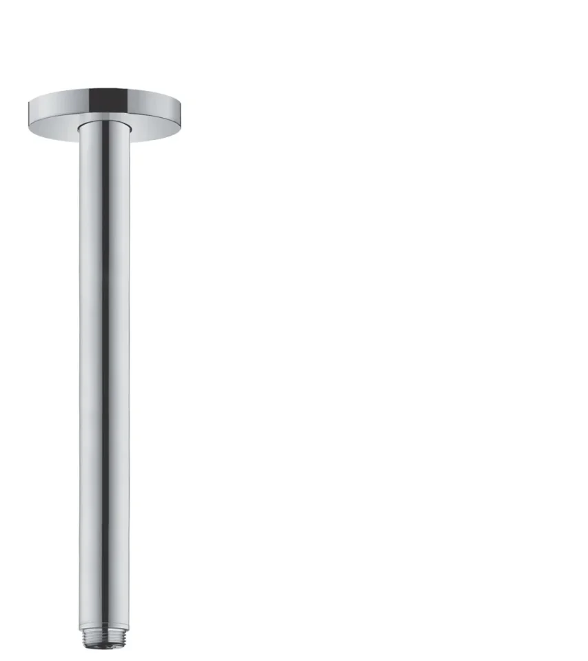 Hansgrohe Ceiling Connector S 300mm Dn15 Chrome Chrome product image - Image 1