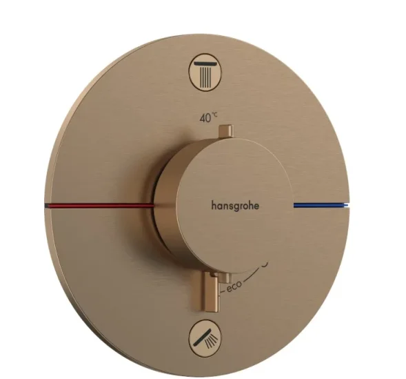 Hansgrohe Showersel.com.s Th Conc.2outlet Bbr Brushed Bronze product image - Image 1