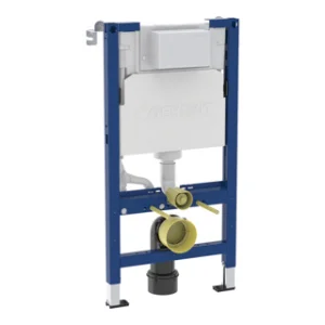 Geberit 98cmH Alpha Frame & Cistern for Wall-Hung WC