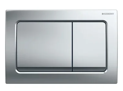 Alpha Chrome Flush Plate product image - Image 1