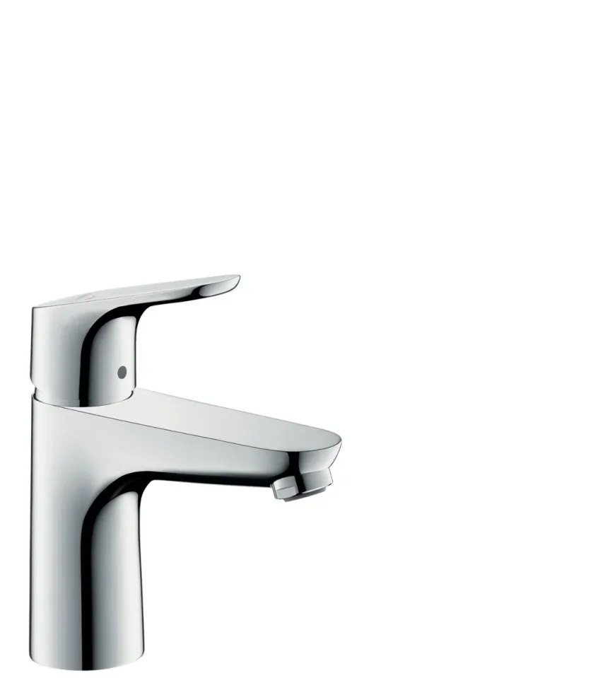 Hansgrohe Focus Basin Mixer 100 Coolstartchrome Chrome product image - Image 1