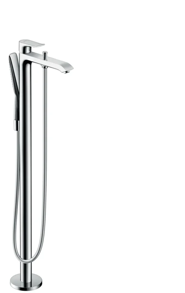 Hansgrohe Metris Bath Mixer Free Stand Chrome product image - Image 1