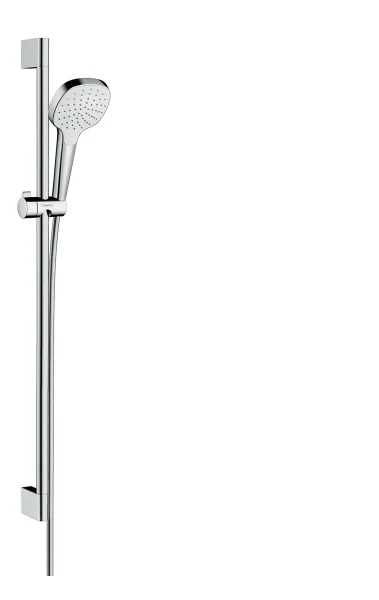 Hansgrohe Croma Select E Shower Set 110 1jet With Shower Rail 90 Cm White/chrome
