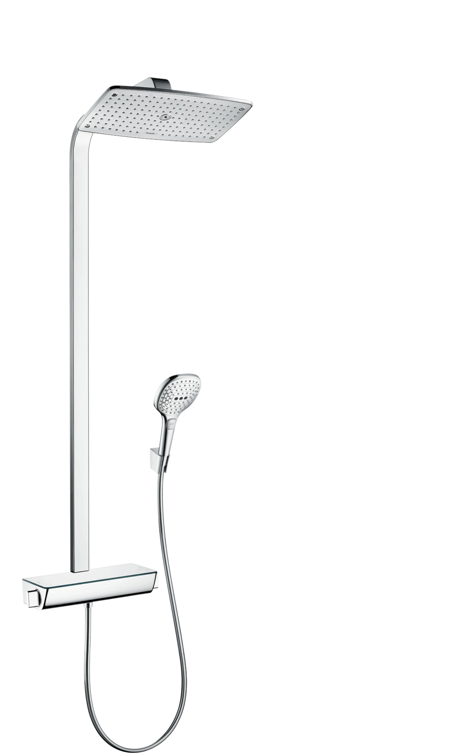 Hansgrohe Raindance E Showerpipes With Thermostatic Mixer 1035 X 350 X 169mm Chrome