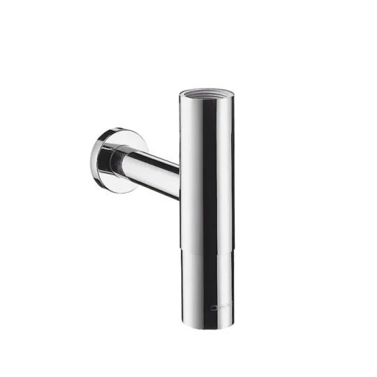 Hansgrohe Flowstar Premium Bottle Trap Chrome Chrome detail view - Image 2