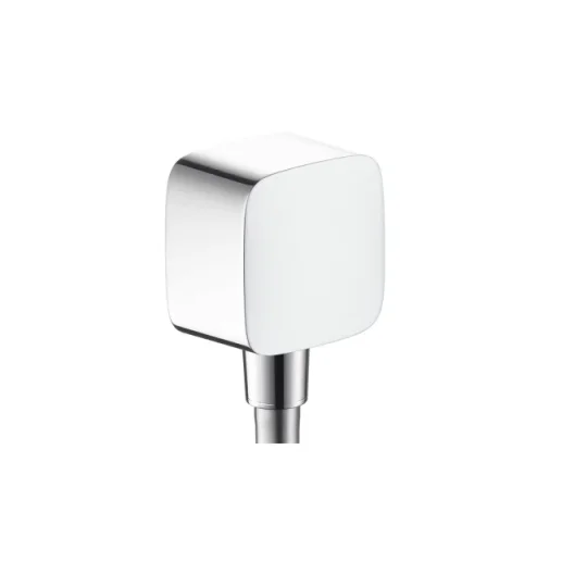 Hansgrohe Fixfit E Wall Outlet Dn15nrv Chrome detail view - Image 2