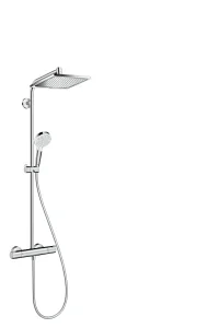 Hansgrohe Crometta E 240 Showerpipe Chrome Chrome