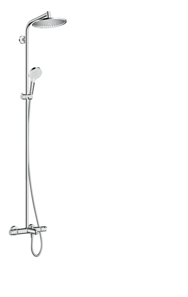 Hansgrohe Crometta S 240 Shp F.bath Tub Th Chrome product image - Image 1
