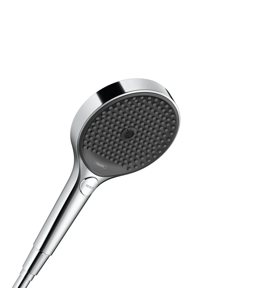 Hansgrohe Rainfinity 130 3jet Hs Chrome Chrome product image - Image 1