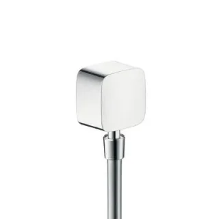 Hansgrohe Fixfit W/ball Joint A.non Return Valv Chrome detail view - Image 2