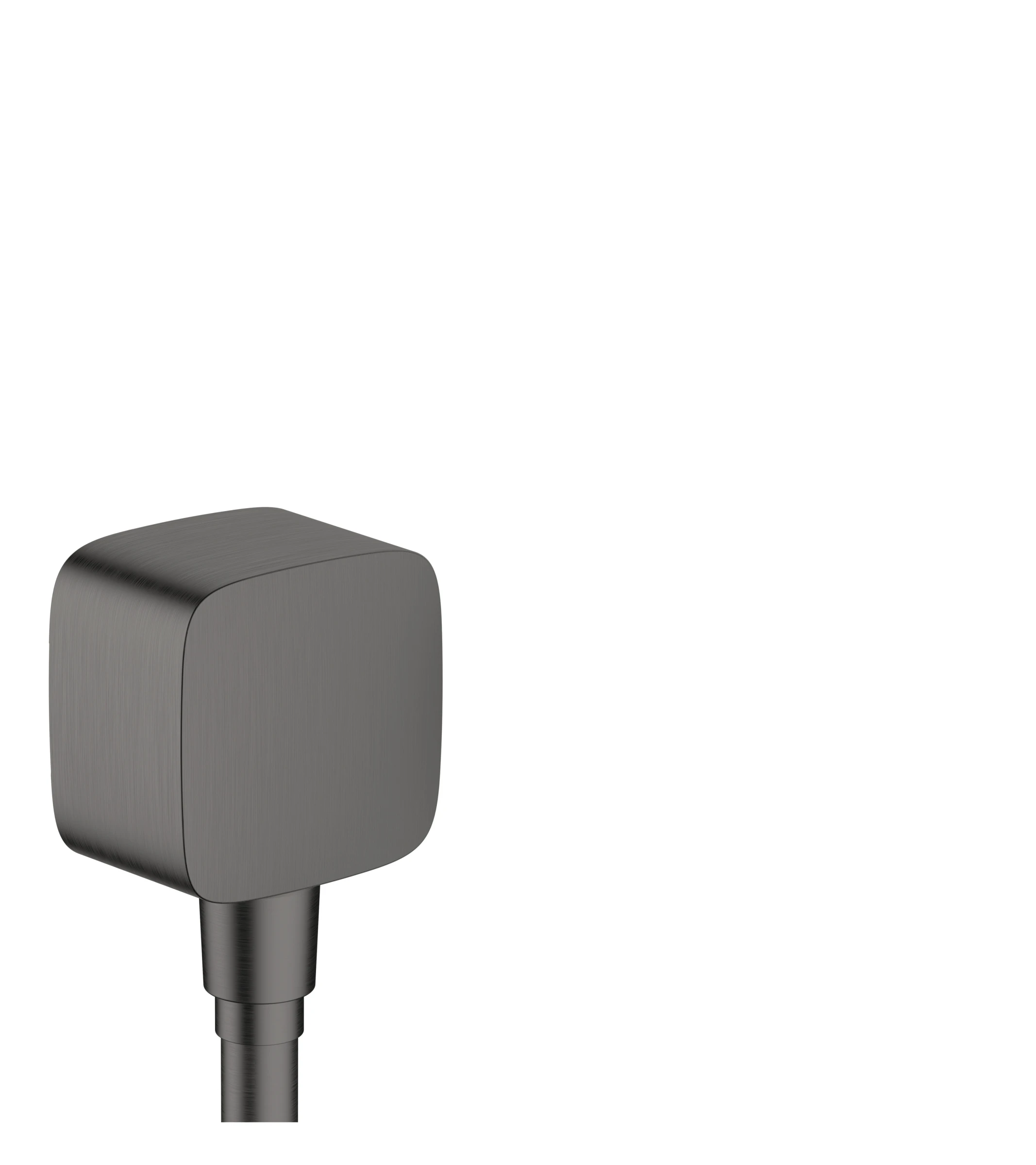 Hansgrohe Fixfit Wall Outlet 113 X 62 X 40mm Gunmetal/chrome - Brushed