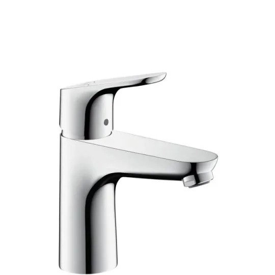Hansgrohe Focus Basin Mixer 100 Lowflow W/o Rod Chrome detail view - Image 2