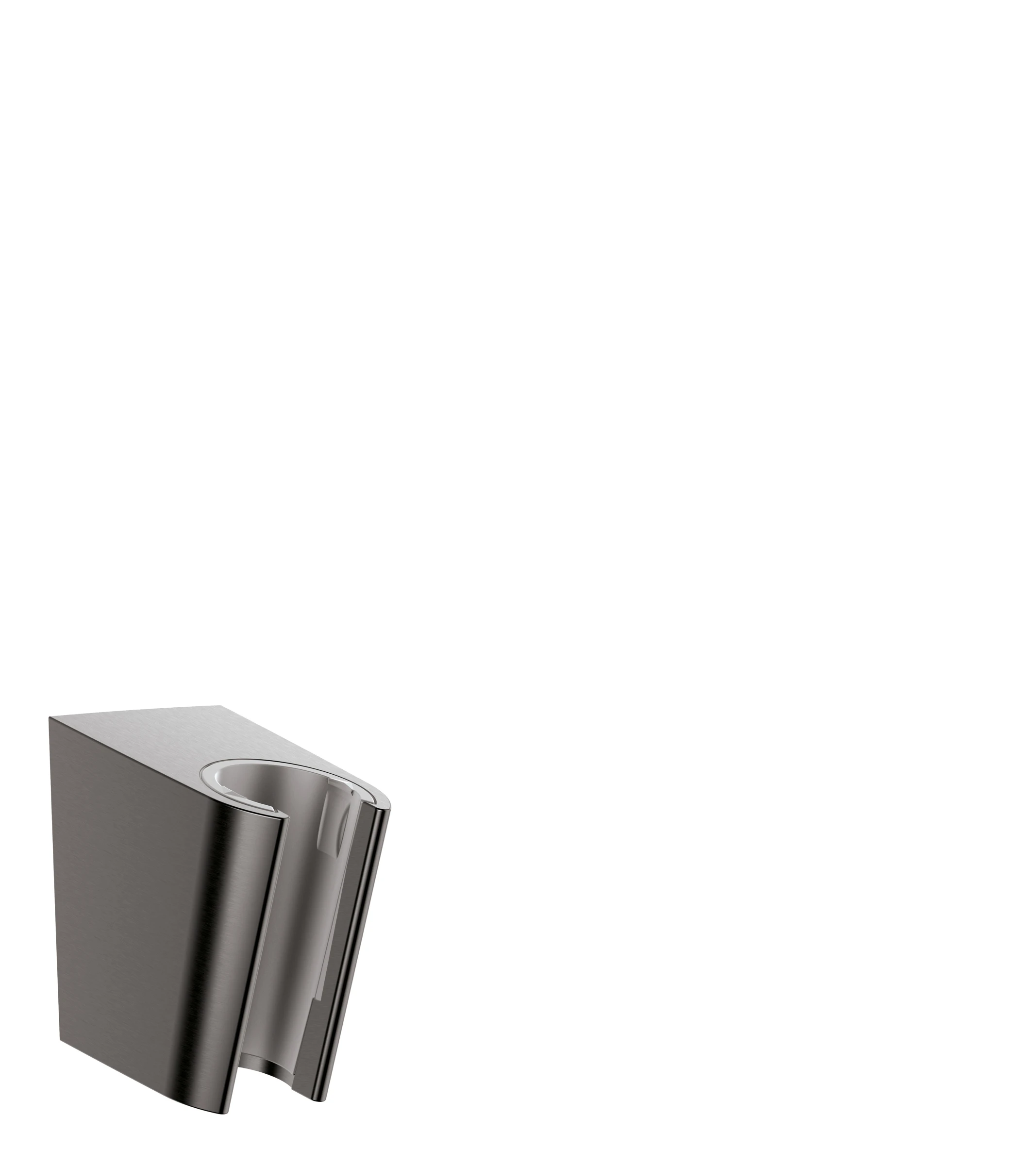 Hansgrohe Shower Support 70 X 70 X 130mm Gunmetal/chrome - Brushed