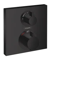 Hansgrohe Ecostat Square Th Conc.2f Matt Black Matt Black